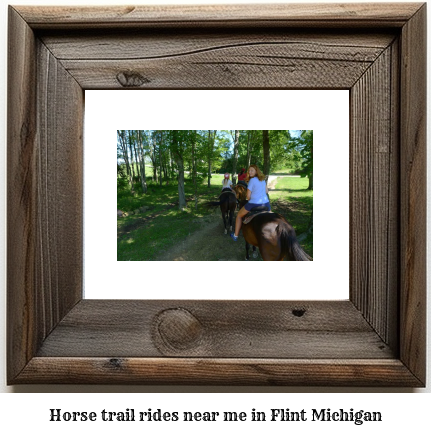 horse trail rides near me in Flint, Michigan